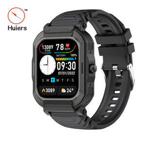 El reloj inteligente cuadrado táctil de pantalla completa 1,91 admite el reloj inteligente de monitoreo de frecuencia cardíaca en varios idiomas - Product Image 3
