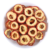 Dried Hawthorn Berry Rings, Natural Raw Material for Herbal Tea & Blends.Promotes Digestion and Relieves Greasiness