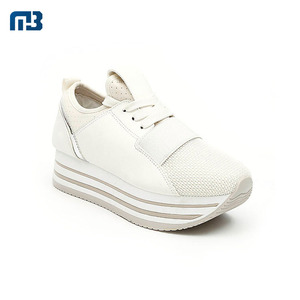 Nouveau style gros personnalisé 35-41 taille plate caché talons hauts dames plate-forme chaussures - Product Image 6