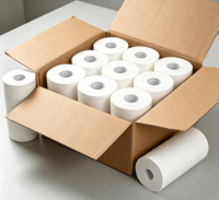 Papier essuie-tout de cuisine imprimé avec logo personnalisé, fournisseur de lingettes de nettoyage écologiques OEM pour la maison, l'hôtel, le restaurant