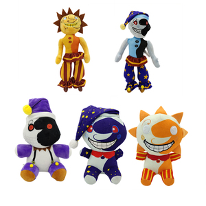 Neues Produkt 25cm Five Nights at Freddy's Plüschtiere Sundrop und Moondrop Clown Spielzeug FNAF Plüschfiguren FNAF Puppen - Product Image 2