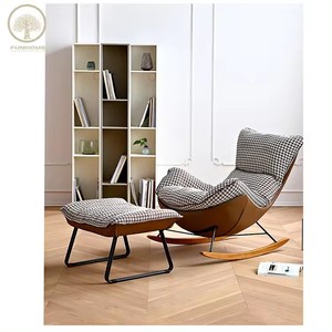 <span class=keywords><strong>Fauteuil</strong></span> à bascule relaxant au design moderne Poltrona doux <span class=keywords><strong>pour</strong></span> adultes <span class=keywords><strong>pour</strong></span> salon chambre hôtel ou restaurant espace de loisirs - Product Image 3