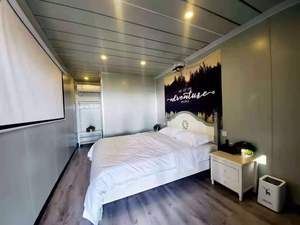 ตู้คอนเทนเนอร์เคลื่อนที่โครงสร้างเหล็ก LCL ห้องเคลื่อนที่แบบหนาพร้อมการตกแต่งห้องนั่งเล่นเรียบง่าย - Product Image 5