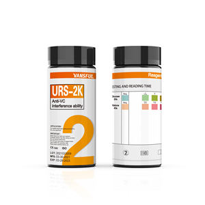 Análisis de <span class=keywords><strong>orina</strong></span> de diagnóstico 2 parámetros Varilla de nivel de <span class=keywords><strong>orina</strong></span>, <span class=keywords><strong>tiras</strong></span> reactivas de <span class=keywords><strong>orina</strong></span> de Cetona y <span class=keywords><strong>glucosa</strong></span> - Product Image 2