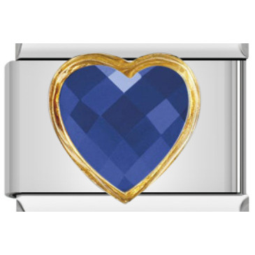 MK-165 - Corazón azul con cara de tortuga