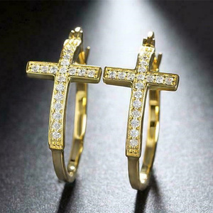 Pendientes de Aro Geométricos para Mujer, Misteriosos, Elegantes, Joyería de Moda para el Día a Día - Product Image 1