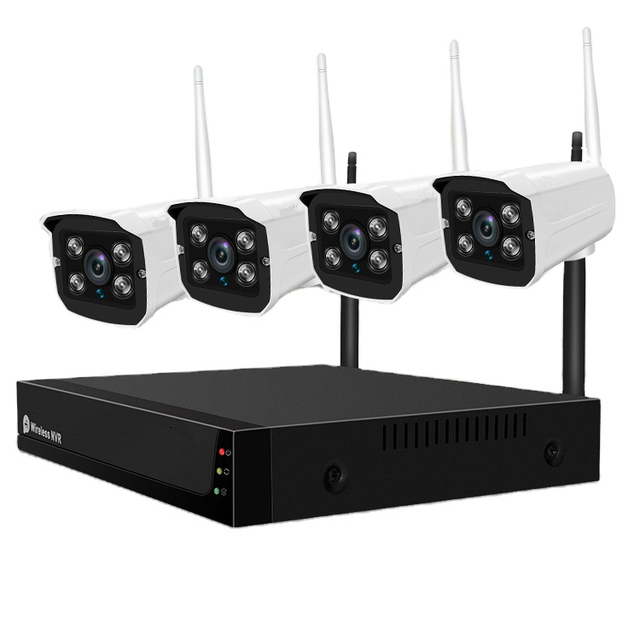Tuya H.265 4CH 1080P HD Wireless Security CCTV Camera V380 IP Camera with Smart Home Features and Cloud Data Storage Options