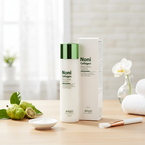 Cosmétique coréenne ANJO Noni Collagen Emulsion Lotion de soin de la peau Nourrissante Double hydratation Apaisante Peau satinée 210ml pour femmes - Product Image 3