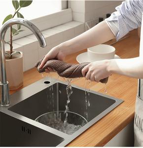 Di alta qualità in cotone 100% asciugamani da cucina morbido assorbente cialda a <span class=keywords><strong>nido</strong></span> <span class=keywords><strong>d</strong></span>'<span class=keywords><strong>ape</strong></span> strofinaccio tessuto Waffle tessuto panno per la pulizia asciugamano per la cucina - Product Image 4