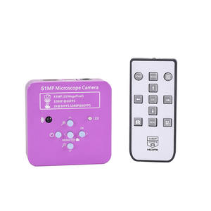 Câmera de vídeo eletrônica para microscópio digital HD 51MP 1080P, câmera industrial com montagem USB C para celular, PCB, solda e reparo - Product Image 2