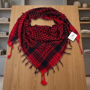 Écharpe pour femme Craftshub en coton léger et respirant à carreaux kaki, imprimé numérique, multifonctionnelle, pour toutes les saisons, usage quotidien - Product Image 3