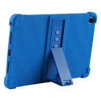 Étui en gel de silice pour tablette Samsung Tab A7 T500 A8 X200 S6Lite P610 P619 P627 P625 T510 S5E T720, coque arrière souple en silicone avec support