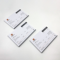 Logo de taille personnalisée de haute qualité impression offset en double de reçu de caisse facture impression de livre pour un usage professionnel