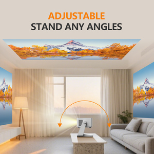 HTPNEO LCD <b>Projector</b> <b>With</b> HDR Portable MEMC Smart WiFi for 720P 150 Lumens Built-in Speakers Home 2025 New H69 Low Price Portabl - Product Image 5