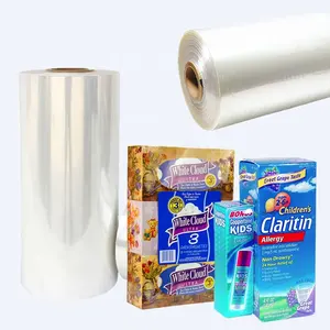 Cryovac imballaggio per alimenti POF pellicola termoretraibile in poliolefina per imballaggio in plastica