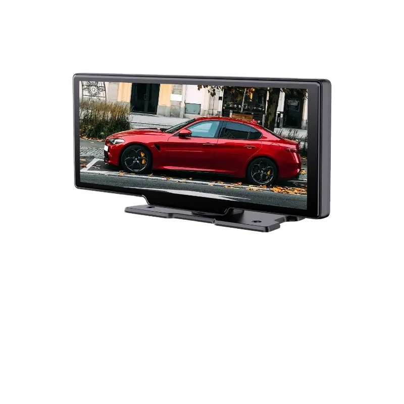 10,26 "Dual 4K Dash Cam CarPlay Android Auto pantalla táctil WIFI GPS BT FM USB TF tipo C REPRODUCTOR DE Monitor de coche navegación portátil