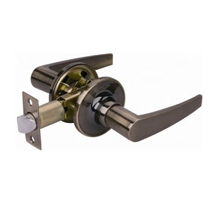 2025 Maxal Nhà Máy Satin Nickel Chất Lượng Cao Đoạn Đòn Bẩy Khóa Xử Lý Phát Hành Nhanh Chóng Đẩy Nút Kẽm Hợp Kim Key Hot-Bán - Product Image 4