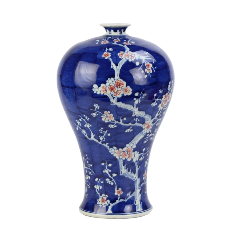 中国 赤い 花瓶 Amazon.co.jp: Cuticate セラミック赤い花瓶モダンな