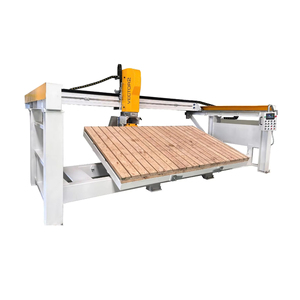 3500mm Industrial CNC Bridge Saw 3 Axis <b>Cutting</b> <b>Machine</b> with Rotating Head for <b>Stone</b> Slabs Granite Marble - Product Image 1