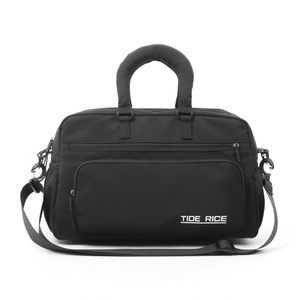 Sac de voyage court en nylon résistant à l'usure avec logo imprimé pour hommes et femmes, sac de sport portable avec sangle détachable - Product Image 2