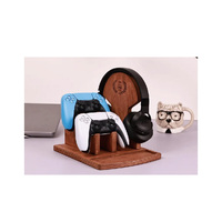 Support pour casque et manette, Décoration gaming, Support pour casque audio, Support pour casque et manette de jeu