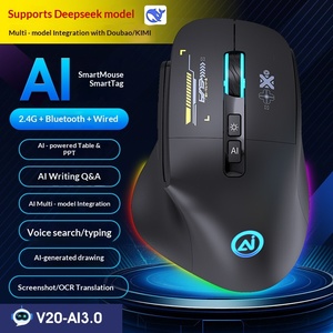 <span class=keywords><strong>Mouse</strong></span> AI V20 USB a Tre Modalità <span class=keywords><strong>per</strong></span> Traduzione, <span class=keywords><strong>Disegno</strong></span>, Lavoro con Spreadsheet, Tecnologia AI DeepSeek, Design Ergonomico - Product Image 3