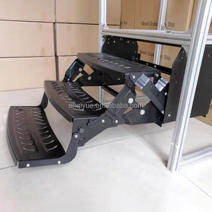 Manual RV Triple paso lateral <span class=keywords><strong>de</strong></span> aluminio plegable paso <span class=keywords><strong>de</strong></span> entrada para Camper remolque caravana <span class=keywords><strong>furgonetas</strong></span> - Product Image 4