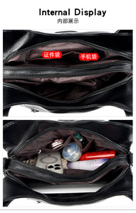 Fashion New Designer Crossbody <b>Bags</b> High Quality PU Leather Shoulder Messenger <b>Bag</b> Casual Totes Luxury Women Handbags and Purses - Product Image 5