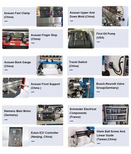 Prensa Plegadora Hidráulica CNC Sincronizada Totalmente Automática JJD WE67K-63T/1600 de 63 Toneladas y 1600 mm con 6+1 Ejes para Conformado de Chapa Metálica - Product Image 5