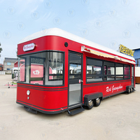 Camion alimentaire de style Morden de haute qualité Hotdog équipé BBQ friteuse Tacos cuisine mobile remorque de nourriture de rue