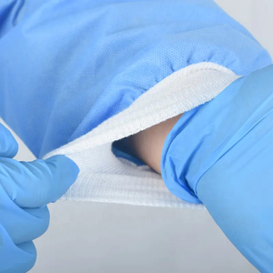 Robe d'isolement médical PVC non tissé blouses chirurgicales avec niveau ignifuge Type EOS désinfectant vêtements de protection en gros - Product Image 3