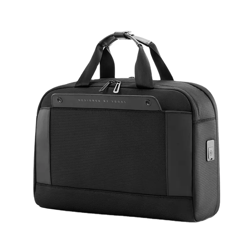 Sac pour ordinateur portable avec logo personnalisé mallette à bandoulière d'affaires sac pour ordinateur portable en polyester imperméable pour tablette