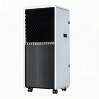 Climatiseur portable version anglaise, unité mobile de refroidissement simple avec technologie de refroidissement par compresseur