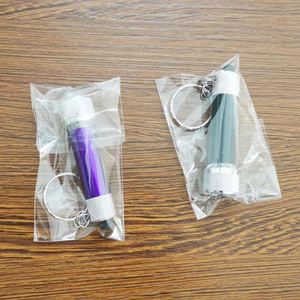Hot Selling Promotional Gift Mini Flashlight Keychain Mini Torch Aluminum Key Ring Custom Logo 5 LED Light Keychains - Product Image 6