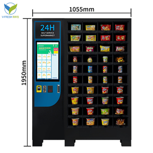 ตู้จำหน่ายสินค้าอัตโนมัติแบบล็อกเกอร์ไร้คนดูแล 24 ชั่วโมง รุ่น Wx-s03-1 Vfresh สไตล์ทันสมัย พร้อม SDK สำหรับใช้งาน 24/7 - Product Image 5