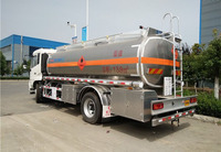 Camion-citerne en alliage d'aluminium 6x2 Euro 6 pour le transport de carburant diesel et essence