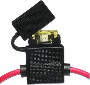 Caja de soporte de fusibles ATC de calibre 12, cable AWG en línea, cobre, hoja de 12V 30A, enchufe estándar - Product Image 4