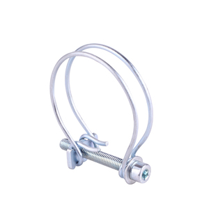 Clips <span class=keywords><strong>de</strong></span> manguera <span class=keywords><strong>de</strong></span> alta presión <span class=keywords><strong>para</strong></span> tubería <span class=keywords><strong>de</strong></span> <span class=keywords><strong>agua</strong></span>, abrazadera <span class=keywords><strong>de</strong></span> manguera <span class=keywords><strong>de</strong></span> alta calidad tipo Francia con doble cable/anillos - Product Image 3