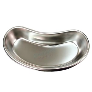 Plateau Médical en Acier Inoxydable 304, Équipement Essentiel de Chirurgie, Accessoires de Désinfection pour Mobilier d'Urgence Hospitalier et Clinique - Product Image 1