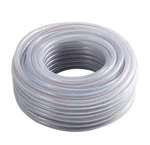 <span class=keywords><strong>Tuyau</strong></span> d'<span class=keywords><strong>eau</strong></span> <span class=keywords><strong>potable</strong></span> renforcé de fibre de PVC clair de qualité alimentaire avec la FDA - Product Image 4