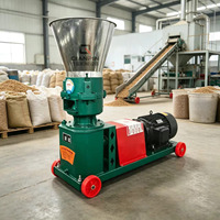 Nouvelle machine à fabriquer des granulés d'aliments pour animaux, pour volailles, poulets, poissons, haute capacité 150-2000 kg/h, moteur en cuivre pur, taille des granulés 2-8 mm