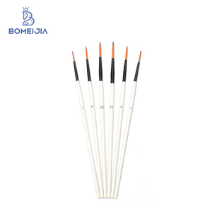 BOMEIJIA Set di 6 Pennelli in Nylon per <span class=keywords><strong>Acquerello</strong></span>, Pittura Acrilica e a Olio, Pennelli per Disegno e Linee - Product Image 4