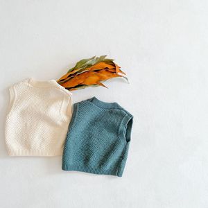 Nuevo estilo ropa de bebé niños y niñas de 0-3 años <span class=keywords><strong>Chaleco</strong></span> de punto <span class=keywords><strong>Chaleco</strong></span> de algodón suéter - Product Image 5