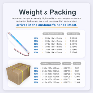 Indoor <b>LED</b> Power Supply DC 12V/<b>24V</b> 10W-60W Single Output <b>Driver</b> Board CE for Bathroom Mirror Light with 2-Year Warranty - Product Image 4