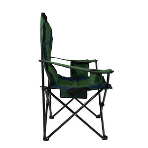 <span class=keywords><strong>Chaise</strong></span> pliante extérieure en métal Portable pour voyage grand bras plage voiture <span class=keywords><strong>Camping</strong></span> pêche Design moderne loisirs directeur siège - Product Image 2