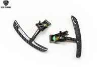 Accessoires d'intérieur Extension de palette de manette de vitesse en fibre de carbone pour Porsche Boxster pour Macan Cayman Carrera 918 Spyder 911 Panamera