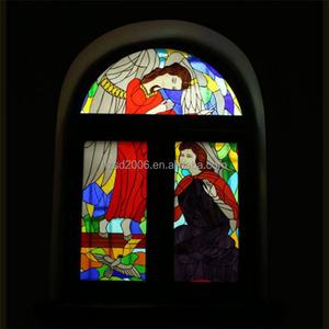 ออกแบบกระจกสีทิฟฟานี่แบบกำหนดเองสำหรับประตูหรือหน้าต่างโบสถ์ในจีน - Product Image 4