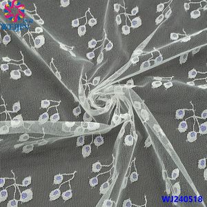 2025 personnalisé Nylon Spandex soie Tulle imprimé dentelle maille chaîne tricoté puissance maille tissu pour décontracté scène robe <span class=keywords><strong>jupe</strong></span> fil - Product Image 2