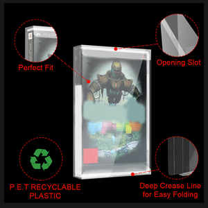 Rõ Ràng Bụi Bảo Vệ Tay Áo Bìa Trò Chơi Trường Hợp Đối Với Psp1000 2000 3000 Trò Chơi Đĩa Lưu Trữ Bìa Hộp Bảo Vệ Trường Hợp - Product Image 2