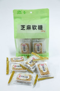 Fengmai, Rebanadas Suaves de Sésamo Certificadas HACCP y HALAL, Bolsa de 180g, <span class=keywords><strong>Snacks</strong></span> de Granos, Dulces Gomosos, Caramelos Nutritivos para el Tiempo Libre - Product Image 4